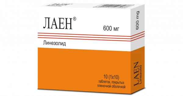 LAEN tabletkalari 600mg N10