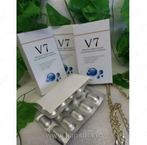 V7 tabletkalari dlya poxudeniya (analog lidi) 30 kapsul 450mg