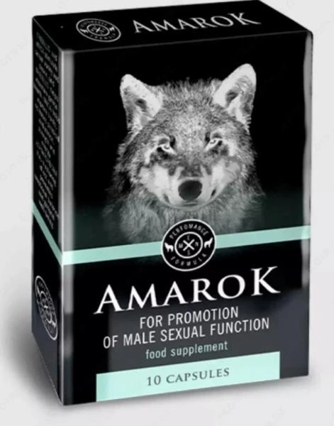 Таблетки Amarok (Амарок) для мужской потенции