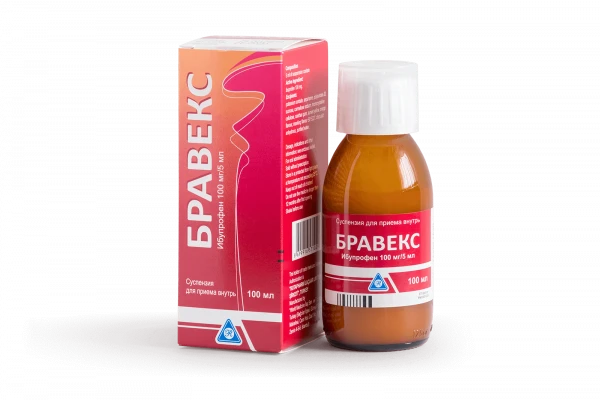 БРАВЕКС суспензия 100мл 100мг/5мл N1