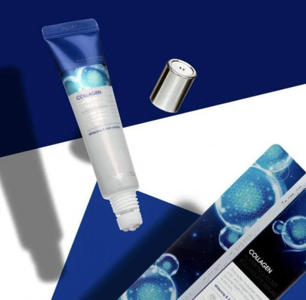 Kollagenli kollagenli ko'z atrofidagi teri uchun zardob to'liq nam ko'z zardobi 25g 5586 FarmStay (Koreya)