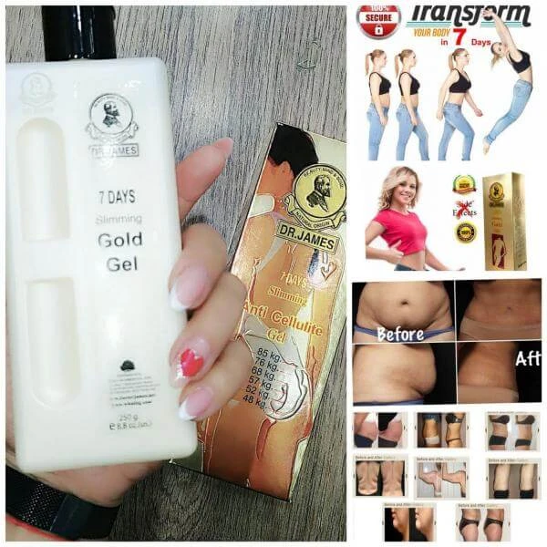 Gel dlya poxudeniya Dr. James 7 days slimming gold gel