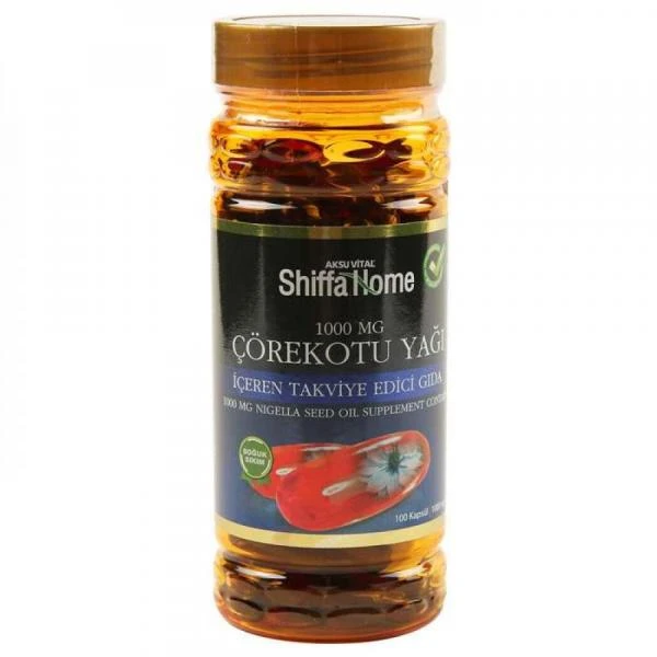 Maslo chernogo tmina v kapsulax Corekotu Yagi Aksu Vital 100