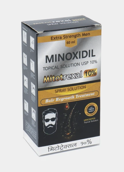 Спрей для волос и бороды Mitotrexal (Minoxidil) 10%