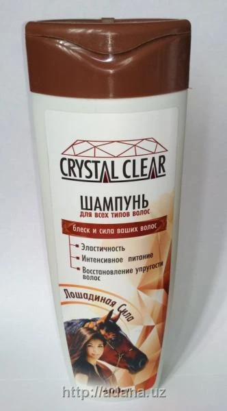 Shampun "Crystal Clear" Loshadinaya sila 400 ml