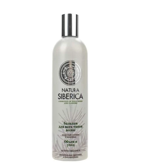 Balzam dlya vsex tipov volos "Obem i uxod" Natura Siberica, 400 ml
