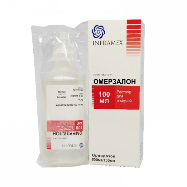 OMERZALON eritma 500mg/100ml 100ml N1