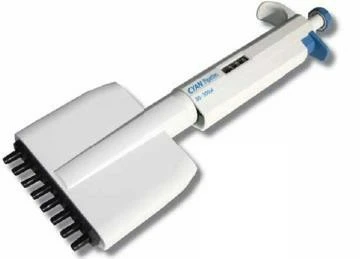 Vosmikanalnie pipetki-dozatori s reguliruemim obyomom