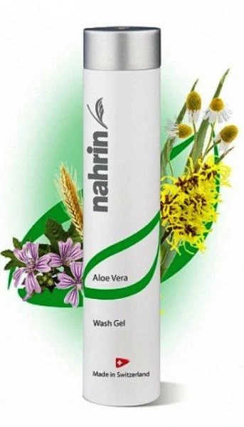 Гель для интимной гигиены с Алое Вера Swiss Nahrin Швейцария