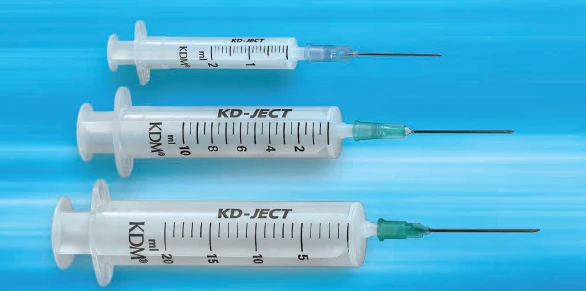 Шприцы инъекционные «KD-JECT II»