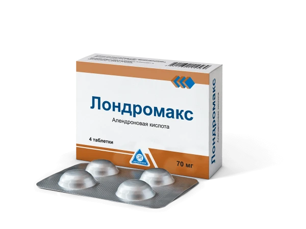 ЛОНДРОМАКС таблетки 70мг N4