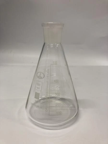 Kolba laboratornaya s deleniem TS (konicheskaya) 1000 ml