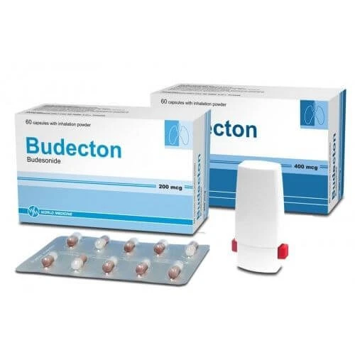 BUDEKTON kapsulalar 200mkg N60