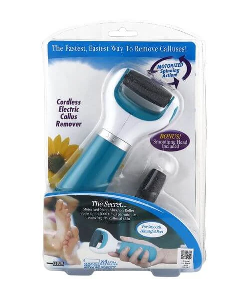 Роликовая пилка Cordless Electric Callus Remover