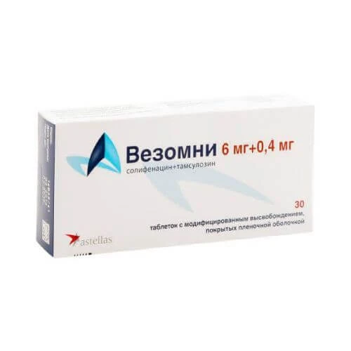 VEZOMNI tabletkalari 6mg/0,4mg N30