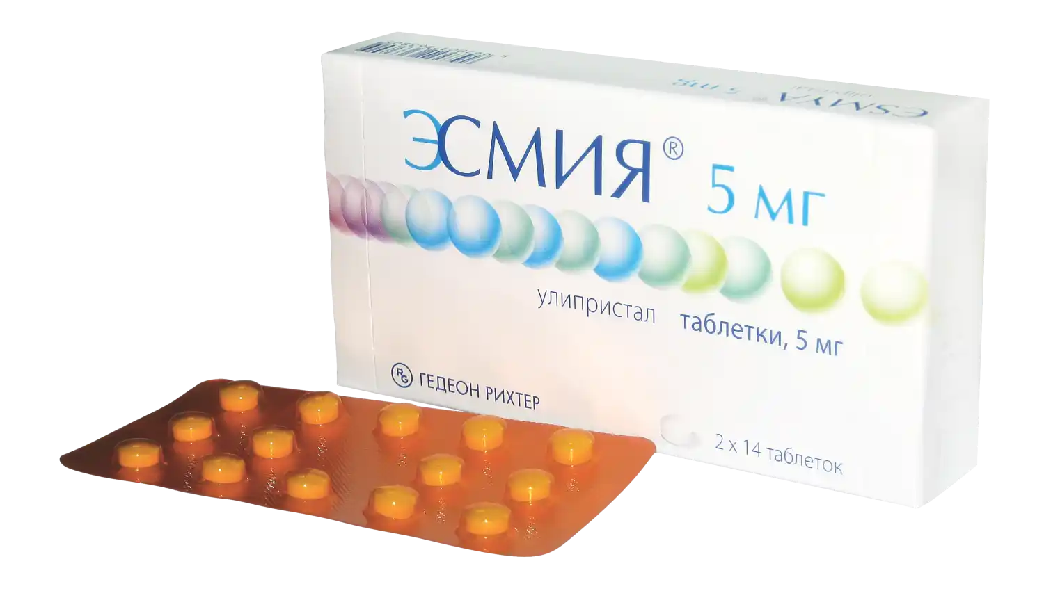 ESMIYA tabletkalari 5mg N28