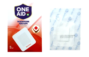 To'qilmagan materialga asoslangan gips ONE AID 60x70 mm №3