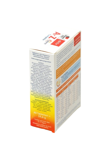 ДОППЕЛЬГЕРЦ АКТИВ ОТ А ДО ЦИНКА таблетки N40