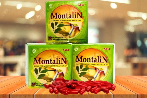 Qo'shimchalar uchun Montalin kapsulalari