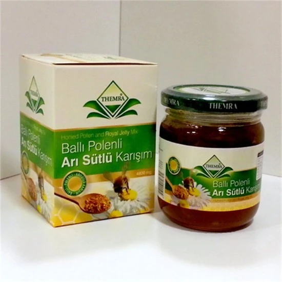 Турецкая паста Balli Polenli Ari sutlu karisim