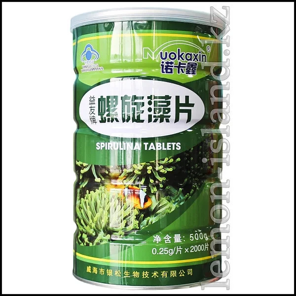 Dengiz tabletkasi Sprulina