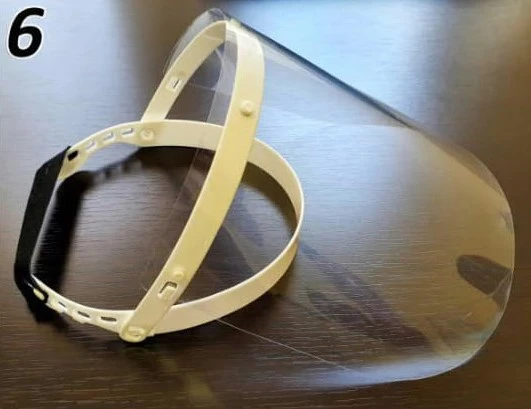 Zashitniy lisevoy shitok(ekran)