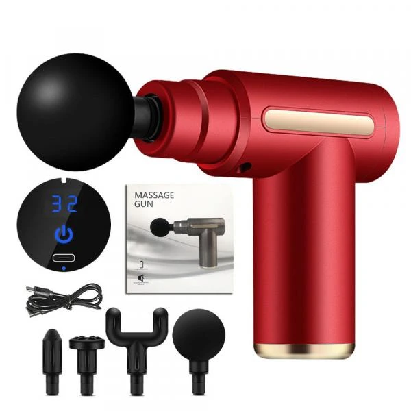 Массажер для тела и ног Массажный пистолет