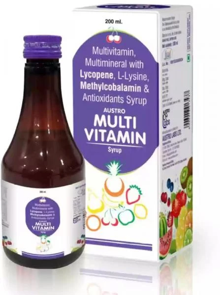 Мультивитаминный сироп Multi vitamin syrup Austro lab