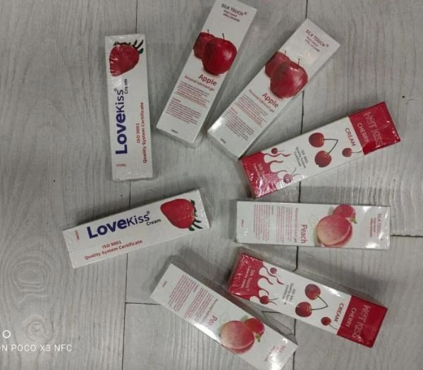 Love kiss jinsiy munosabatlar uchun kremi