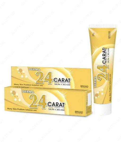 Оздоровительный крем для лица для улучшения кровообращения Derma 24 carat