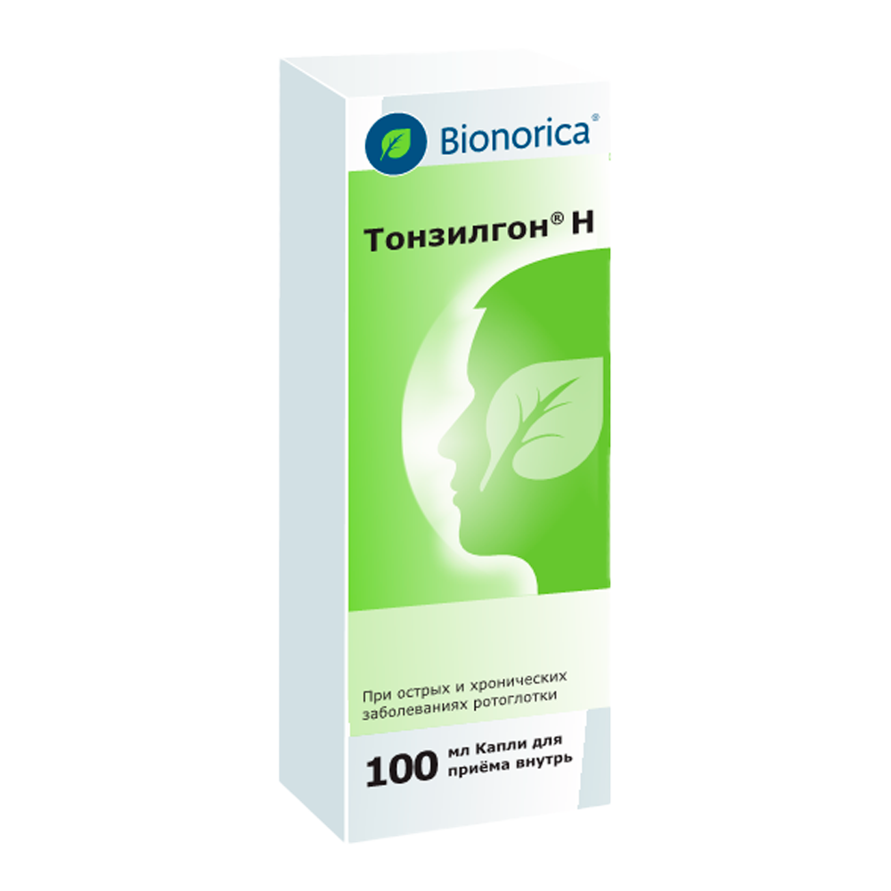 ТОНЗИЛГОН Н капли для приема внутрь 100мл