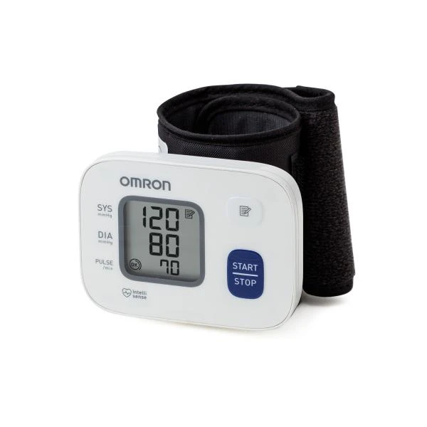Тонометр Omron RS2, HEM-6161-E, измеритель артериального давления на запястье