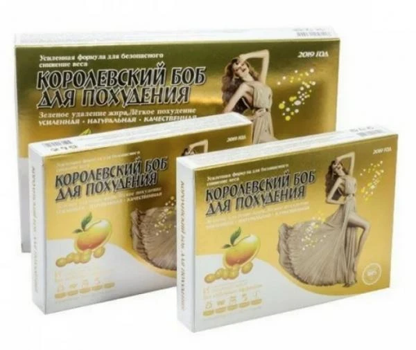 Qirol bob vazn yo'qotish kapsulalari (36 kapsula)