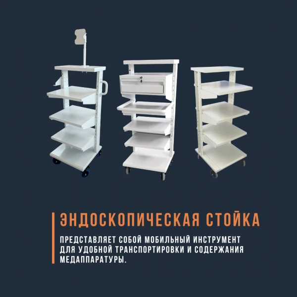 Endoskopicheskaya telejka (apparatnaya stoyka)