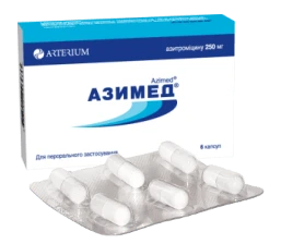 AZIMED kapsulalar 250mg N6
