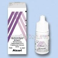 BETOPTIK ko'z tomchilari 5ml 0,5%