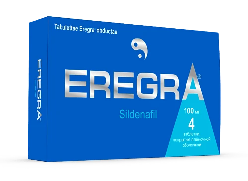 EREGRA tabletkalari 100mg N4