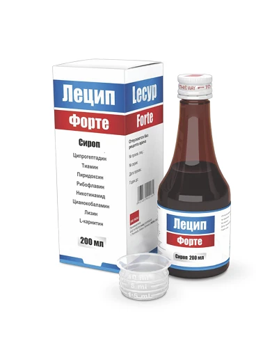 ЛЕЦИП ФОРТЕ сироп 200мл N1