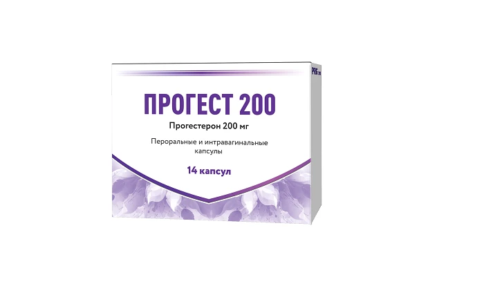 Progest kapsulalari 200mg N14