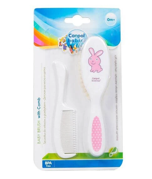 Набор расческа и щетка Canpol Babies