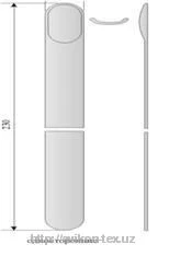 Шпатель нейpохиpургический одностоpонний 20 мм 154/9