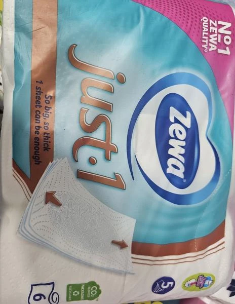 Туалетная бумага Zewa пятислойная