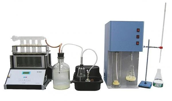 Комплекс по определению массовой доли азота и белка по Кьельдалю