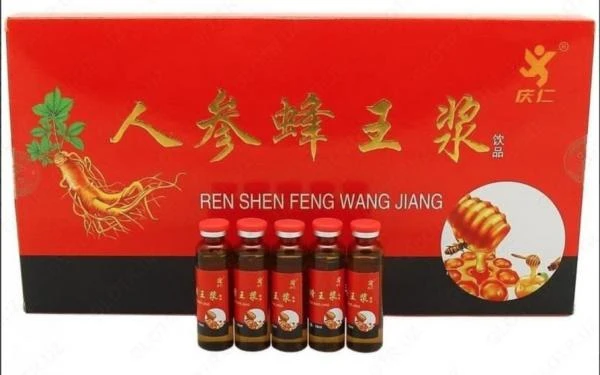Matochnoe molochko s jenshenem Ren shen Feng Wang Jiang 10x12 ml.
