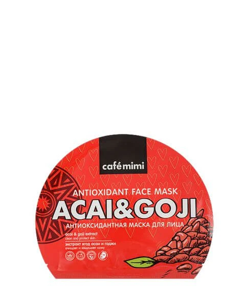 Antioksidantnaya tkanevaya maska dlya lisa CAFÉ MIMI