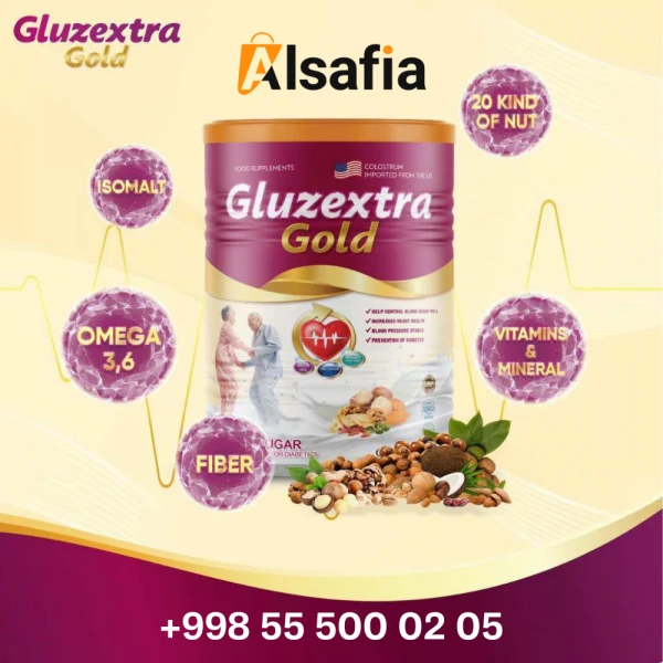 GLUZextra Sure – qandli diabetga chalinganlar uchun 100% tabiiy yong‘oq suti