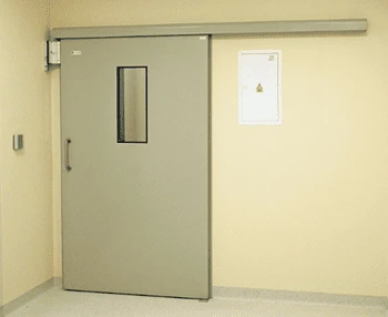 Рентгенозащитная дверь С остеклением, размер 800х2000мм, уровень защиты: 1.5 мм свинца, ГОСТ Р 51164-98, исполнение стандартное или с усиленной фурнитурой