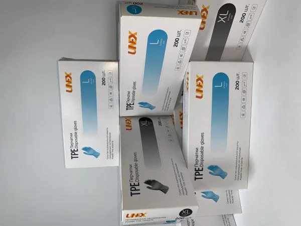 TPE UNEX qo'lqoplari