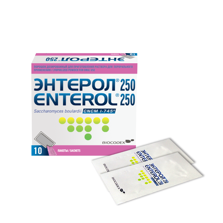 ЭНТЕРОЛ 0,25 порошок N10