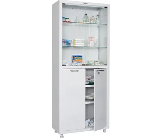 Шкаф медицинский двухстворчатый 1750*800*400 мм